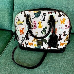 Dooney and Bourke kitty purse. All the cats from Disney movies.